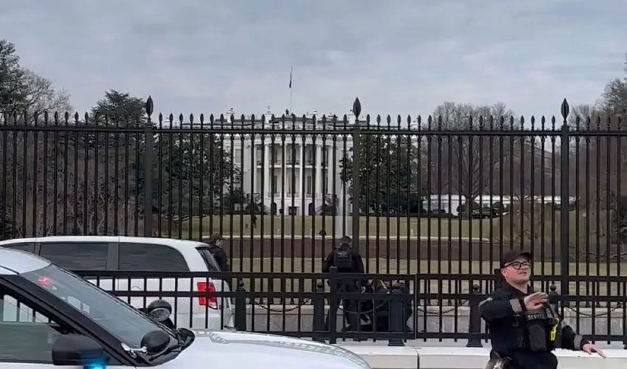 Keskin nişancılar hedefe kilitlendi, Gizli Servis harekete geçti: Beyaz Saray'da hareketli anlar - 2. Resim