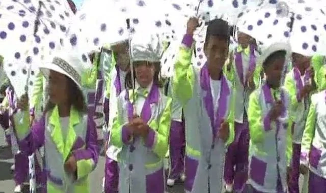 Cape karnavalı bu yıl da rengarenkti