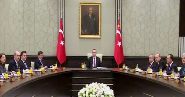 Cumhurbaşkanı Erdoğan ilk kez kabineyi topladı