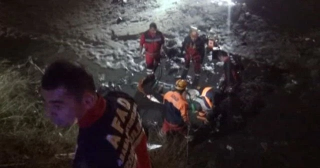 Dengesini kaybedip dereye düştü