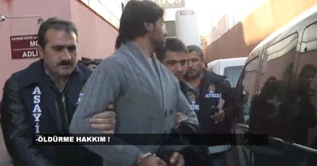 Mahkemede müebbet hakkını kullandı
