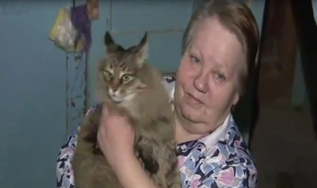 Masha terk edilen bebeği ısıttı, kurtardı