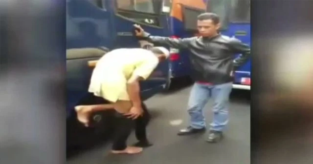 Görevlileri karşısında görünce bacağı ’çıktı’