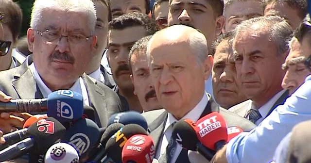Bahçeli ifade verdikten sonra açıklama yaptı