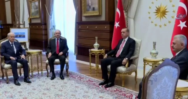 Cumhurbaşkanlığı Külliyesi'nde liderler zirvesi