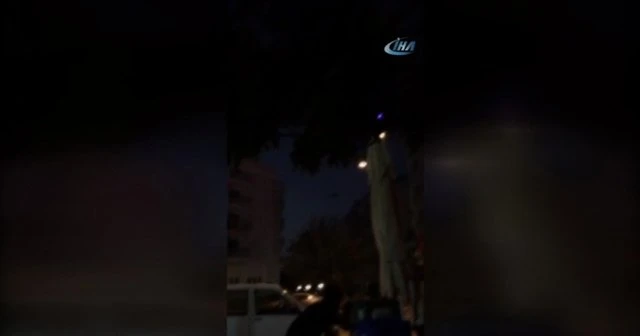 Darbecilerin Erdoğan’ın kaldığı otele saldırı anı!