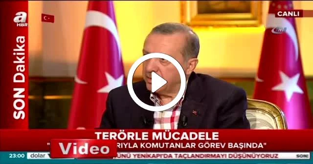 Erdoğan, 'Olağanüstü hal süreci uzatılabilir'