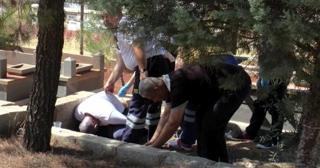 Gaziantep mezarlığında erkek cesedi bulundu