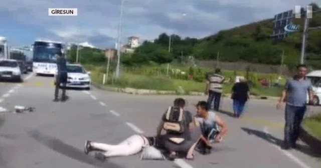 Giresun kaza 24 yaralı