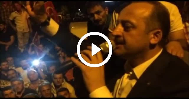 Halk, darbecilere 'dur' dedi