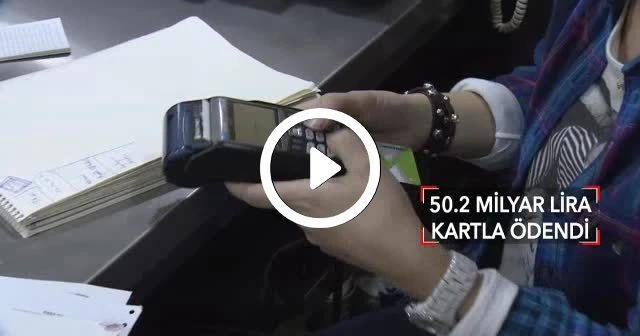 Haziran'da 50 milyarlık kartlı işlem yapıldı