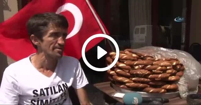 Herkes bu simitçiyi konuşuyor