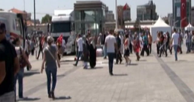 İstanbul'da hareketli dakikalar
