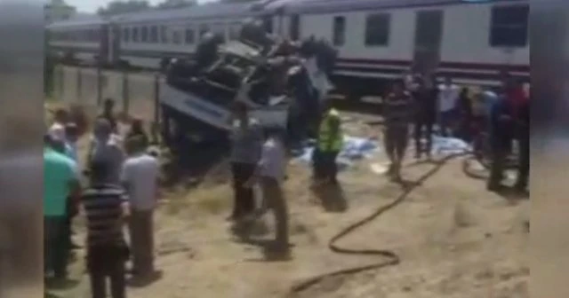 Manisa'da tren kazası, 6 ölü
