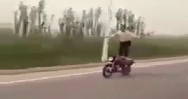 Şov yapayım derken hastanelik oldu