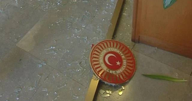TBMM’de büyük hasar