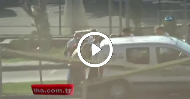 Tekme tokatlı kavga böyle görüntülendi