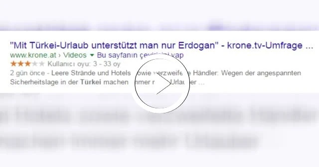 Avusturya'da küstah pano