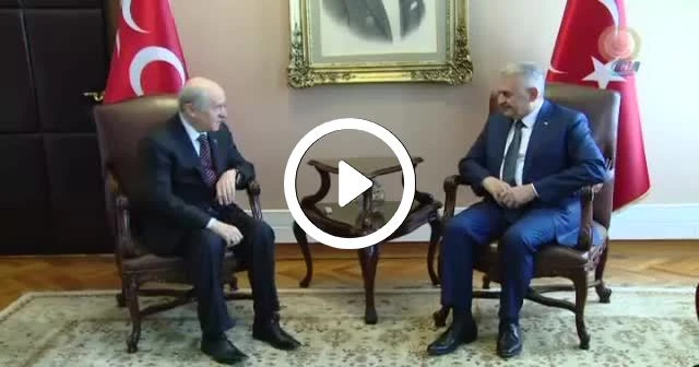 Başbakan MHP lideriyle bir araya geldi