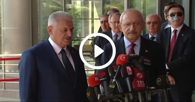 Binali Yıldırım, Kılıçdaroğlu ile görüştü