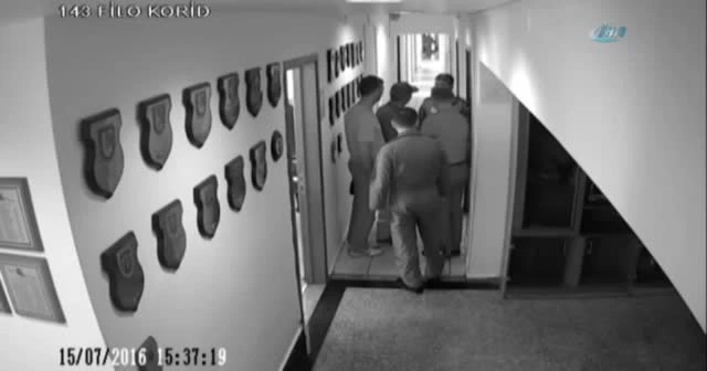 FETÖ imamı Bilal Akyüz’ün Akıncı Üssü’ndeki görüntüleri