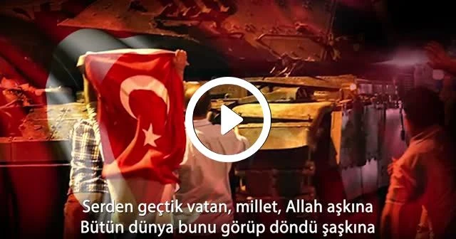 İşte darbenin marşı