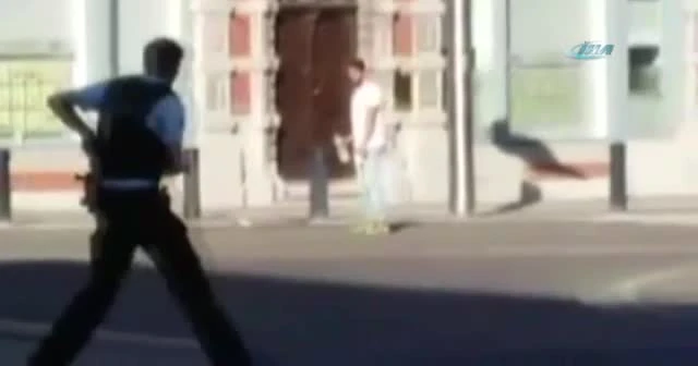 Polis ikna edemeyince vurdu