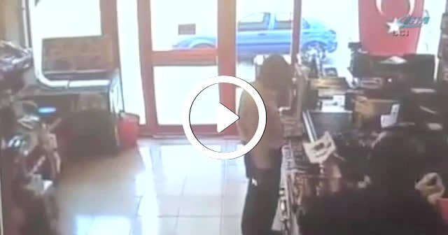 Soyguna aldırmadan alışverişe devam etti