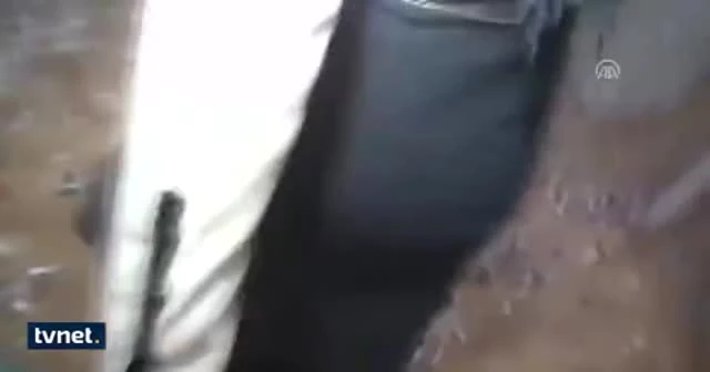 Van'daki dehşet anları kameraya böyle yansıdı