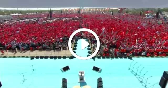 Yenikapı miting alanı dolmaya başladı
