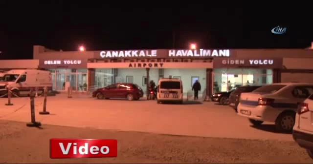 Almanya uçağı Çanakkale’ye acil iniş yaptı