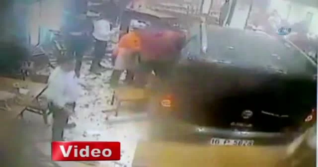 Bursa’daki dehşet anları böyle görüntülendi!