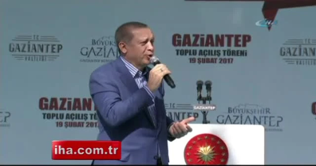 Cumhurbaşkanı Erdoğan: 'Bu ithamı yöneltenlerin dikili tek ağacı yok'