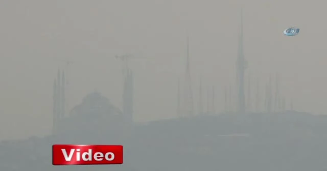 İstanbul’da sis manzaraları