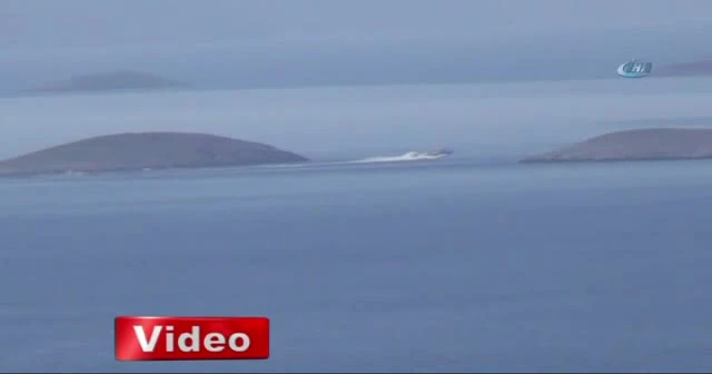 Kardak kayalıklarında sıcak saatler