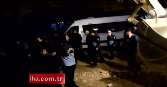 Malatya’da şoförler ile zabıtalar arasında gergin anlar yaşandı