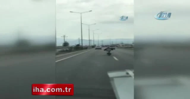 Motosiklette ölümüne dans