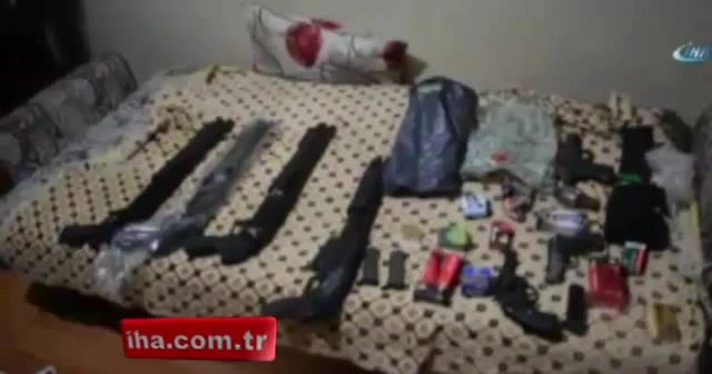 Suikast silahları satan şebeke çökertildi