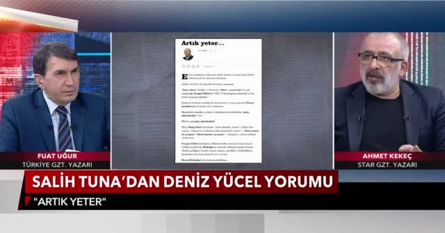 “Uğur: Yeneroğlu’nu çok beğenirim ama durduğu yerde hata var”