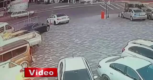128 bin liralık gasp kamerada