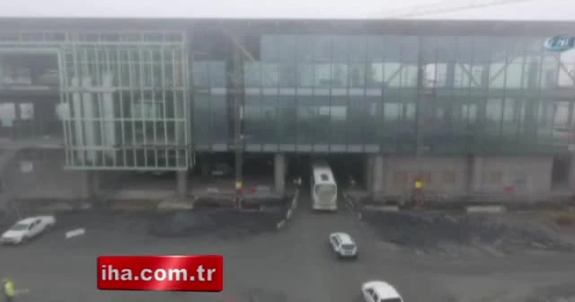 3. Havalimanı çalışmaları yoğun sise rağmen devam etti