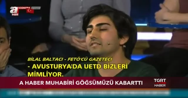 A Haber muhabiri Türkiye'ye nasıl sahip çıktığını TGRT Haber'de anlattı