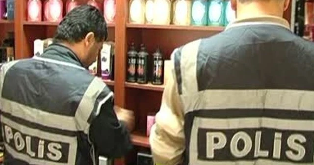 Bahçelievler'de sahte parfüm deposuna operasyon