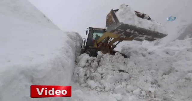 Batıda yaz havası, Muş’ta 3.5 metre kar