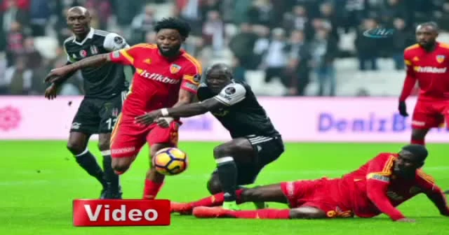 Beşiktaş Kayserispor foto özet