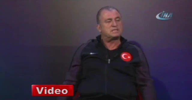 Çocuklar Fatih Terim’i terletti