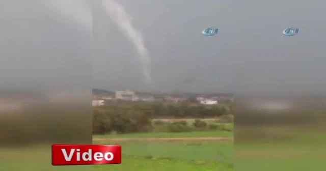 Hatay'da hortum paniği