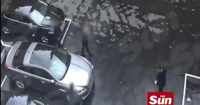 İngiltere Başbakanı May'in kaçış anı