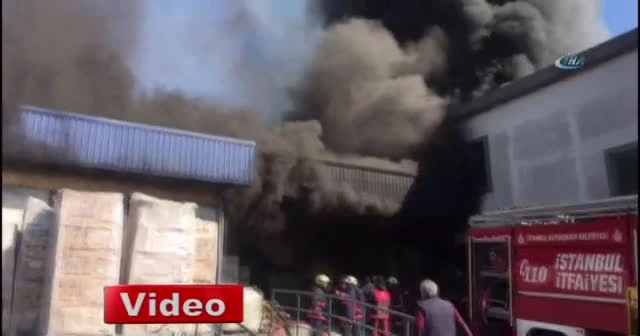 İstanbul'da büyük yangın