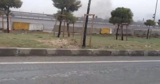İstanbul'da helikopter düştü! İşte yeni görüntüler